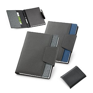 Caderno Com Capa Couro (sintético) A-5 Removível 80 F.lisas