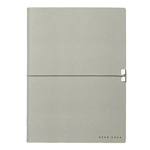 Caderno A5 - Light Grey - Coleção Storyline - Hugo Boss