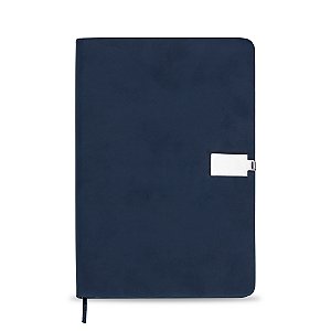 Caderno de Anotações - 96 Folha Pautadas - Fecho Metálico