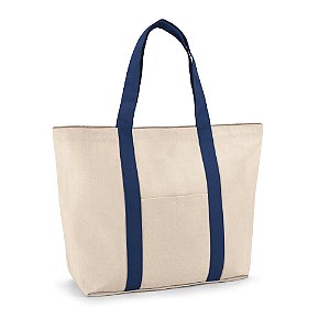 Sacola 100% Algodão Com 2 Bolsos- Linha Ecológica