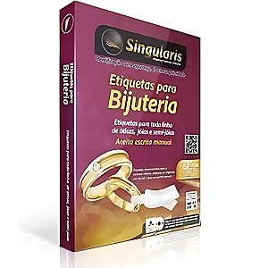 Etiquetas Para Bijuteria EBF40 Fracionada (1.000 Etiquetas) 25 Folhas
