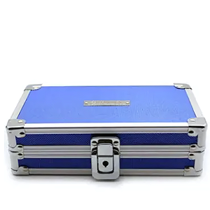 Caixa Organizadora - Maleta Cofre Com Chave - Vaultz