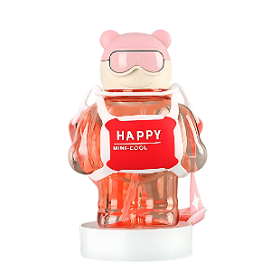 Garrafa De Água Urso Robo - 800ml
