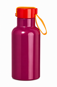 Garrafa Térmica 380ml. Com Alça Colorida