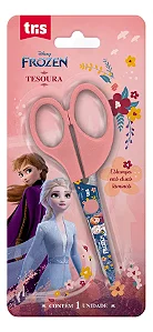 Tesoura Escolar Frozen Lâmina Decorada 13cm -tris