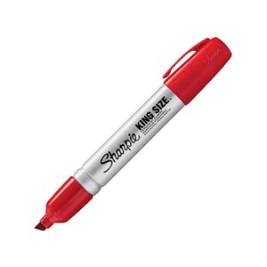 Caneta Marcador Permanente Pro King Size Vermelho Sharpie
