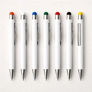 Caneta metálica com Touch Screen- Kit 10 unidades