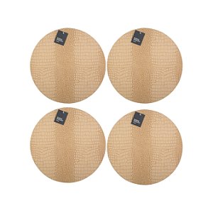 Lugar Americano Redondo Paramount Premium- Kit Com 4 Unidades