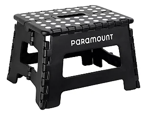 Banco Escada 1 Degrau 22cm 150kg Paramount-Preto