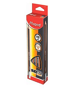 Lápis Grafite Black Peps Classic 6 B - Maped- 1 Unidade