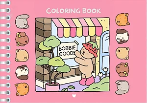 Livro Bobbie Goods De Colorir Capa Dura - 1 unidade