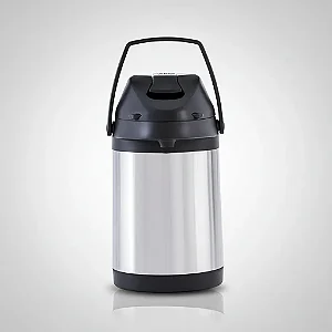 Garrafa Térmica 3 Litros Paramount Onix De Aço Inoxidável