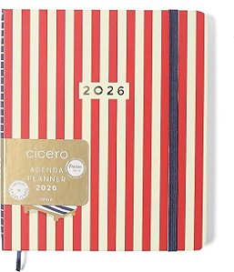 Agenda Planner 2026- Cícero Linha Praia 160 Páginas