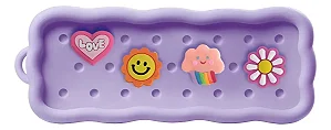 Estojo Picky Holic Charm - Em Silicone - Com 4 Pins