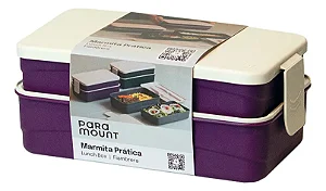 Marmita Pratica Com Divisória E Talheres- Paramount