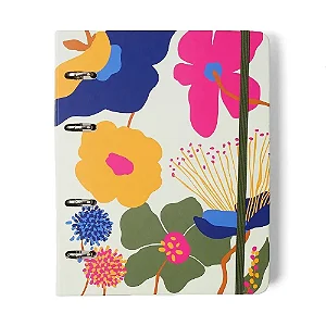 Caderno Argolado Office Duo A5 Pautado e Pontado