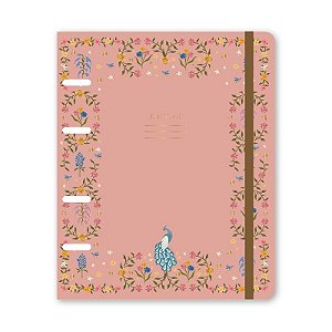 Caderno Criativo Cícero Relicário Coral 100 Folhas