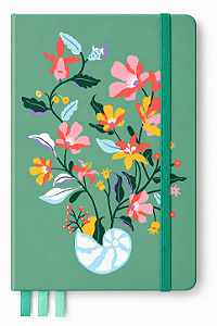Caderno Miolo Tri 14x21 cm. Coleção Noronha Flora Marinha Cícero