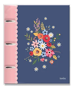 Caderno Argolado Planner Coleção Buquê Capa Dura