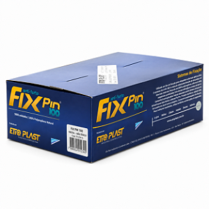 Fix Pin 100 – Antifurto 25mm. Neutro - Caixa com 5.000 unidades
