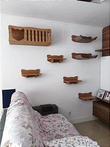 Conjunto Premium Color - MDF, 7 móveis