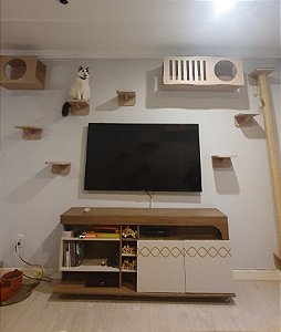 Conjunto Premium Color - MDF, 9 peças