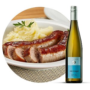 Kit Wittmann Riesling | Linguiças artesanais noz moscada e chimichurri