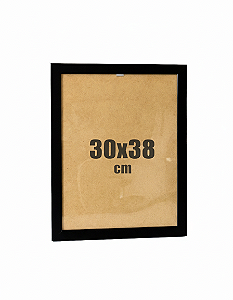 Moldura Quadro 30x38 cm P/ Posters Imagens Fotos - COM ACETATO