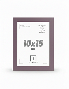 Porta Retrato A6 10x15 C/ Vidro - LILÁS