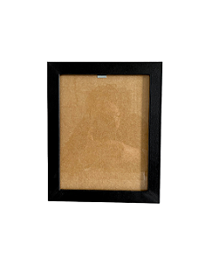 Moldura Quadro 16x20,5 cm P/ Imagens Com Vidro - PRETA