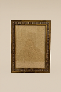 Moldura Premium Trilha A4 21x30 cm Com Vidro - ENVERNIZADA