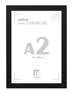 Moldura A2 42x60 cm C/ PETG Para Fotos Imagens e Posters
