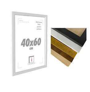 Moldura 40x60 cm Para Fotos Imagens Pôsteres C/ PETG
