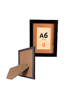 Porta Retrato A6 10x15 cm C/ Vidro - P/ Imagens Fotos - PASPATUR DUNA