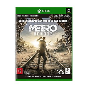 Jogo Metro Exodus: Complete Edition - Xbox - Mídia Física