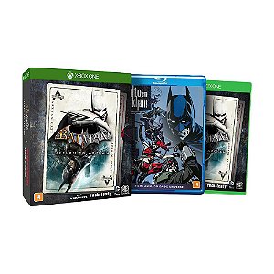 Jogo Batman: Return to Arkham + Blu-Ray Batman: Assalto em Arkham - Xbox One