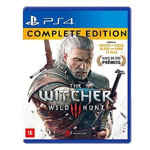 Jogo The Witcher 3: Wild Hunt (Complete Edition) - PS4