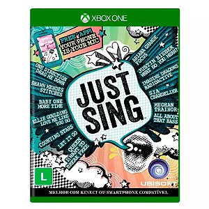 Jogo Just Sing - Xbox One - Mídia Física