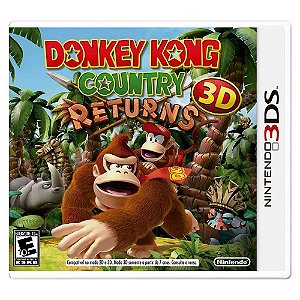 Jogo Donkey Kong Country Returns 3D - 3DS