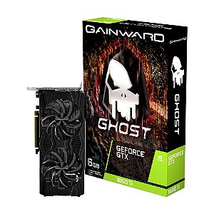Placa de Vídeo Gainward NVIDIA GeForce GTX 1660 TI Ghost, 6GB, GDDR6, 192 Bits, HDMI/DP/DVI - NE6166T018J9-1160L