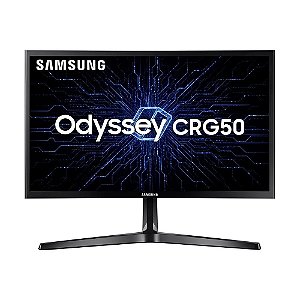 Monitor Gamer Samsung Odyssey CRG50 23.5" LED, Curvo, 144 Hz, Full HD, FreeSync, HDMI/DisplayPort - LC24RG50FZLMZD
