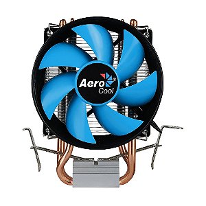 Cooler para Processador Aerocool Verkho 2, 90x25mm, Intel e AMD, Preto e Azul - 65048