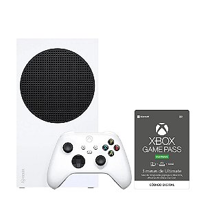 Bundle Console Xbox Series S + Cartão Xbox Game Pass Ultimate 3 Meses (Envio Digital)