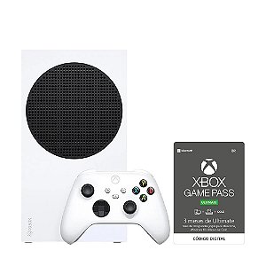 Bundle Console Xbox Series S + Cartão Xbox Game Pass Ultimate 3 Meses