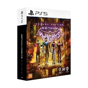 Jogo Gotham Knights (Deluxe Edition) - PS5 - Mídia Física