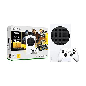 Console Xbox Series S, 512GB com Controle Sem Fio, Pacote Fortnite, Rocket League e Fall Guys - RRS-00076 - FRETE GRÁTIS