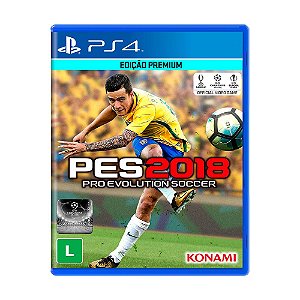 Jogo Pro Evolution Soccer 2018 (Edição Premium) - PS4