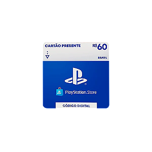 Gift Card PSN R 60 ShopB 15 anos