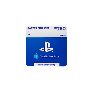 Gift Card PSN R$250