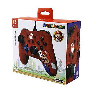 Controle PowerA com fio (Super Mario Edition) - Switch